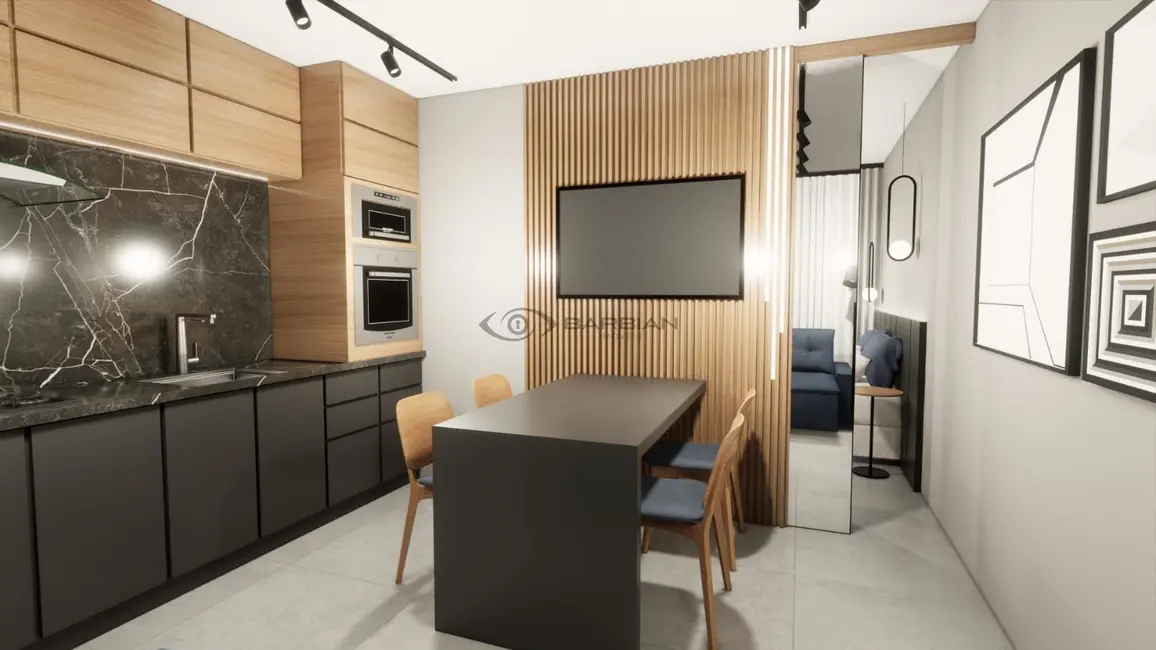 Foto 2 de Apartamento com 1 quarto à venda, 29m2 em Avenida, Santa Cruz Do Sul - RS