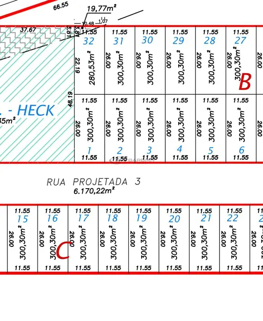 Foto 3 de Terreno / Lote à venda, 300m2 em Country, Santa Cruz Do Sul - RS