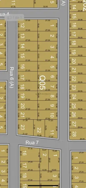 Foto 4 de Terreno / Lote à venda, 421m2 em João Alves, Santa Cruz Do Sul - RS