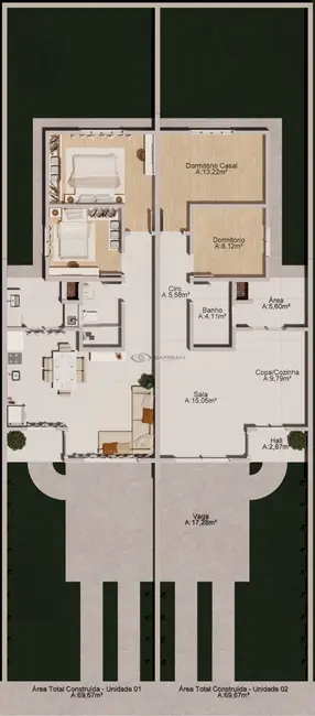 Foto 8 de Casa com 2 quartos à venda, 70m2 em João Alves, Santa Cruz Do Sul - RS