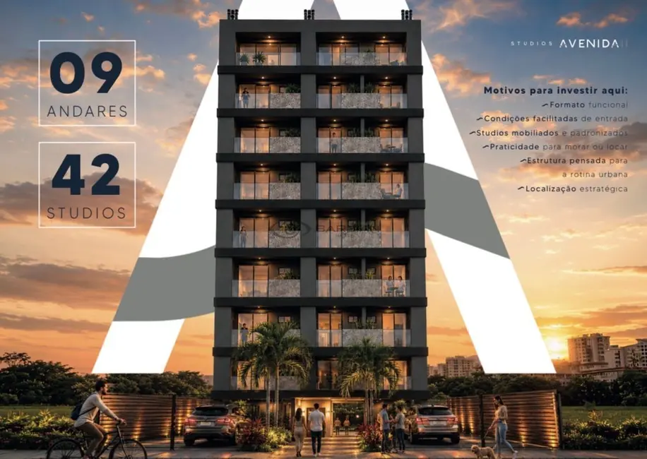 Apartamento com 1 quarto à venda, 31m2 em Avenida, Santa Cruz Do Sul - RS - imagem 1 Foto 1 de Apartamento com 1 quarto à venda, 31m2 em Avenida, Santa Cruz Do Sul - RS