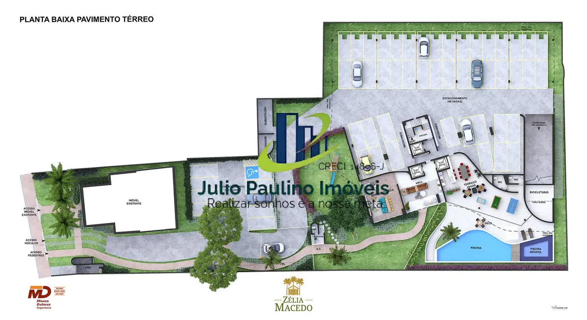 Foto 3 de Apartamento com 4 quartos à venda, 123m2 em Torre, Recife - PE