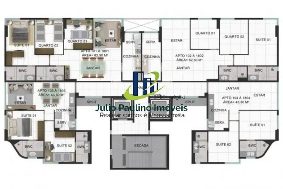 Apartamento à venda e para alugar em Casa Amarela, Recife - PE - imagem 8 Foto 8 de Apartamento à venda e para alugar em Casa Amarela, Recife - PE