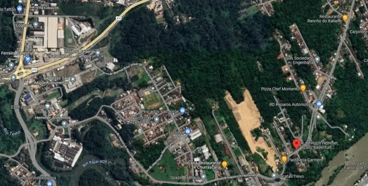 Terreno / Lote à venda, 1224m2 em Badenfurt, Blumenau - SC - imagem 5 Foto 5 de Terreno / Lote à venda, 1224m2 em Badenfurt, Blumenau - SC