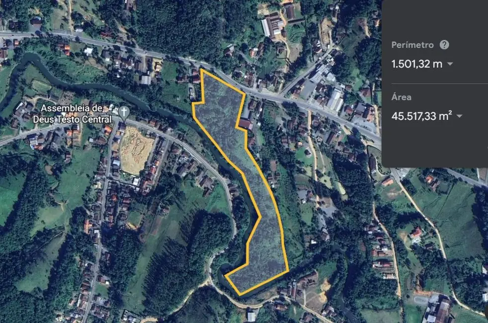 Foto 1 de Terreno / Lote à venda, 16777215m2 em Pomerode - SC