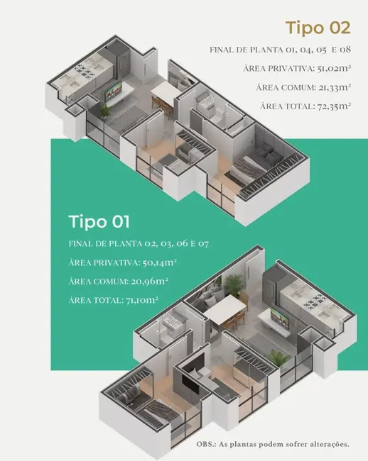 Apartamento com 2 quartos à venda, 72m2 em Estados, Indaial - SC - imagem 8 Foto 8 de Apartamento com 2 quartos à venda, 72m2 em Estados, Indaial - SC