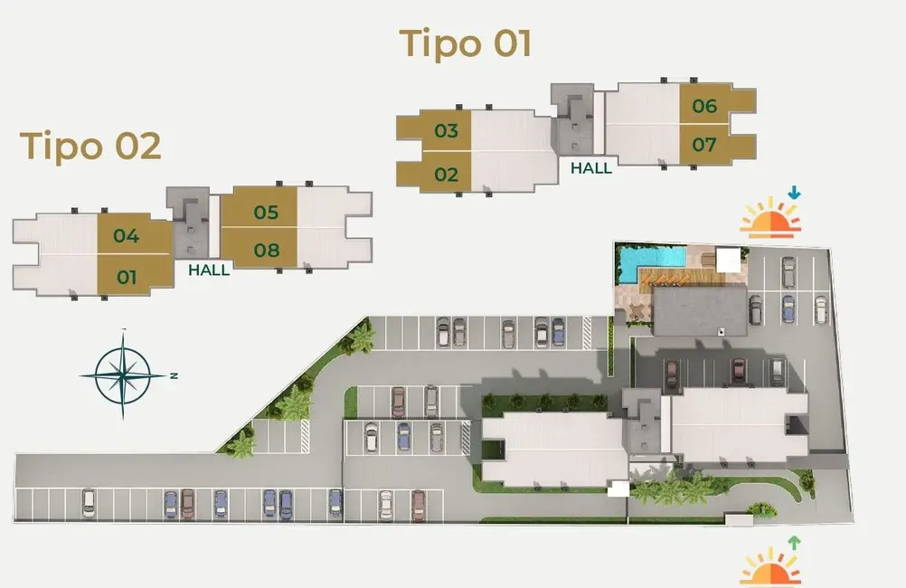 Apartamento com 2 quartos à venda, 72m2 em Estados, Indaial - SC - imagem 7 Foto 7 de Apartamento com 2 quartos à venda, 72m2 em Estados, Indaial - SC