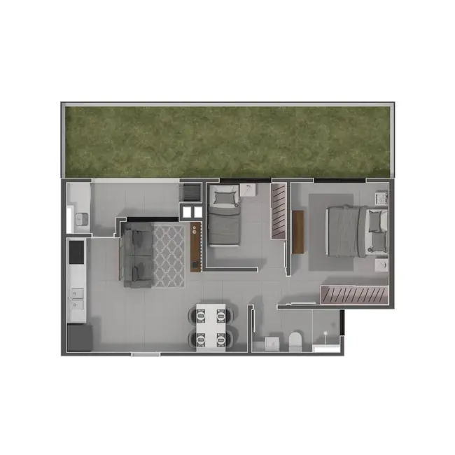 Apartamento com 2 quartos à venda, 72m2 em Porto Belo - SC - imagem 9 Foto 9 de Apartamento com 2 quartos à venda, 72m2 em Porto Belo - SC