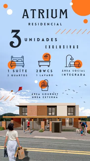 Foto 4 de Sobrado com 3 quartos à venda, 231m2 em Pomerode - SC
