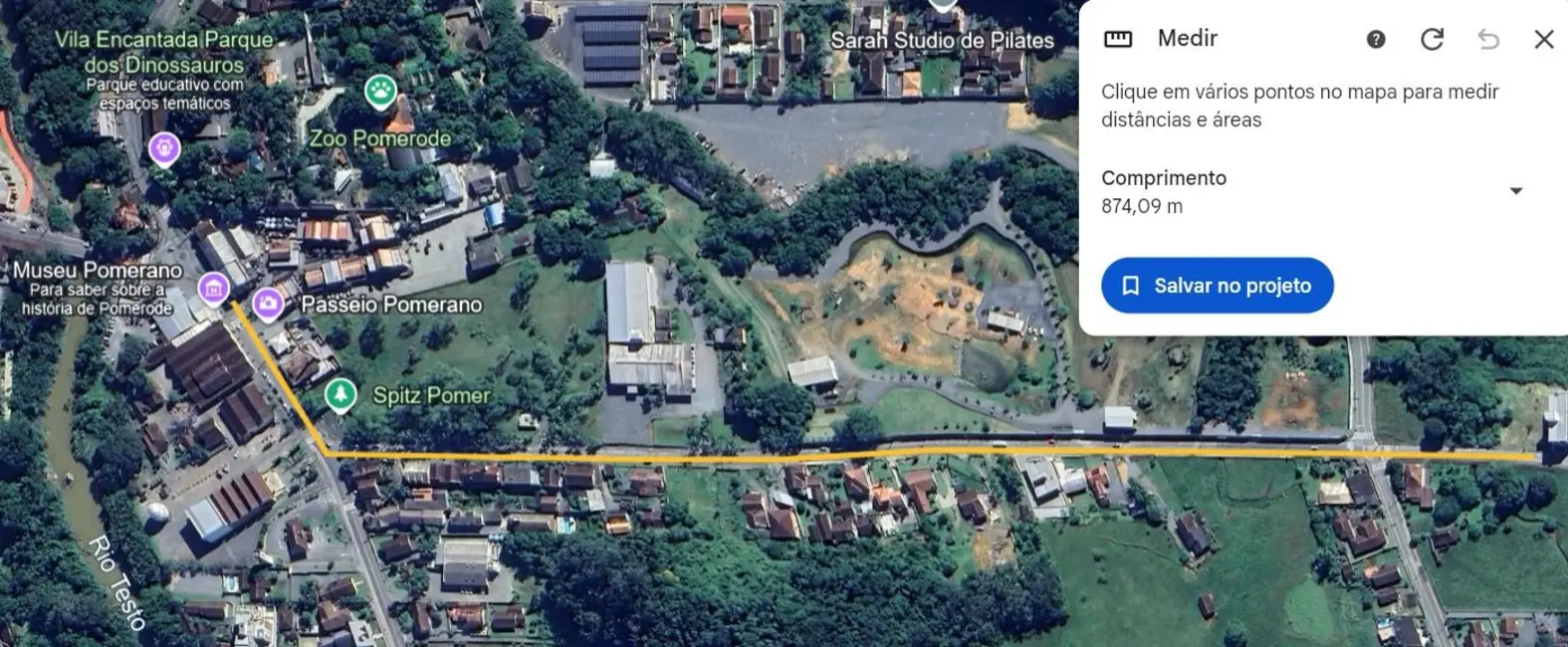 Terreno / Lote à venda, 604m2 em Centro, Pomerode - SC - imagem 5 Foto 5 de Terreno / Lote à venda, 604m2 em Centro, Pomerode - SC