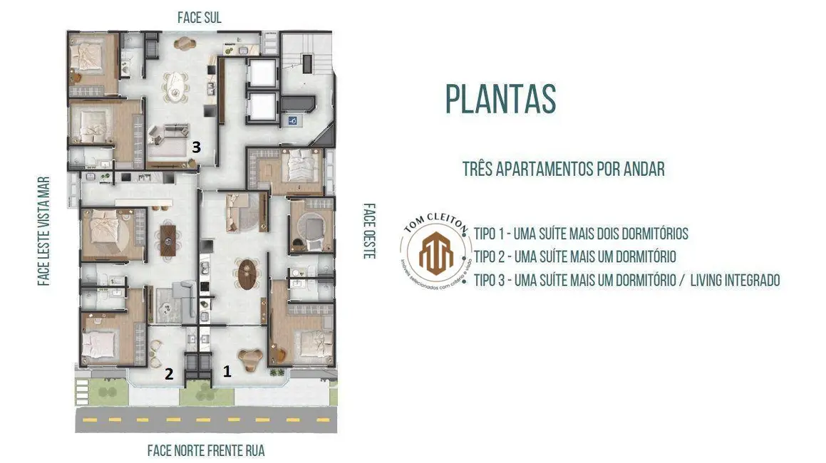 Foto 2 de Apartamento com 3 quartos à venda, 153m2 em Gravatá, Navegantes - SC