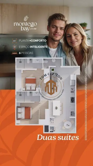 Foto 2 de Apartamento com 2 quartos à venda, 63m2 em Gravatá, Navegantes - SC