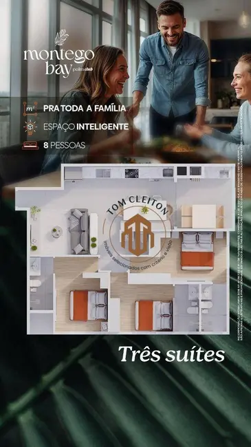 Foto 2 de Apartamento com 3 quartos à venda, 85m2 em Gravatá, Navegantes - SC
