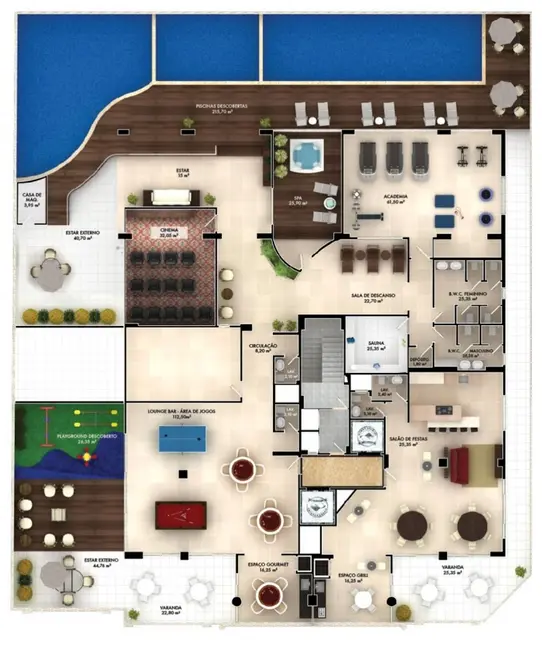 Foto 5 de Apartamento com 4 quartos à venda, 268m2 em Meia Praia, Itapema - SC