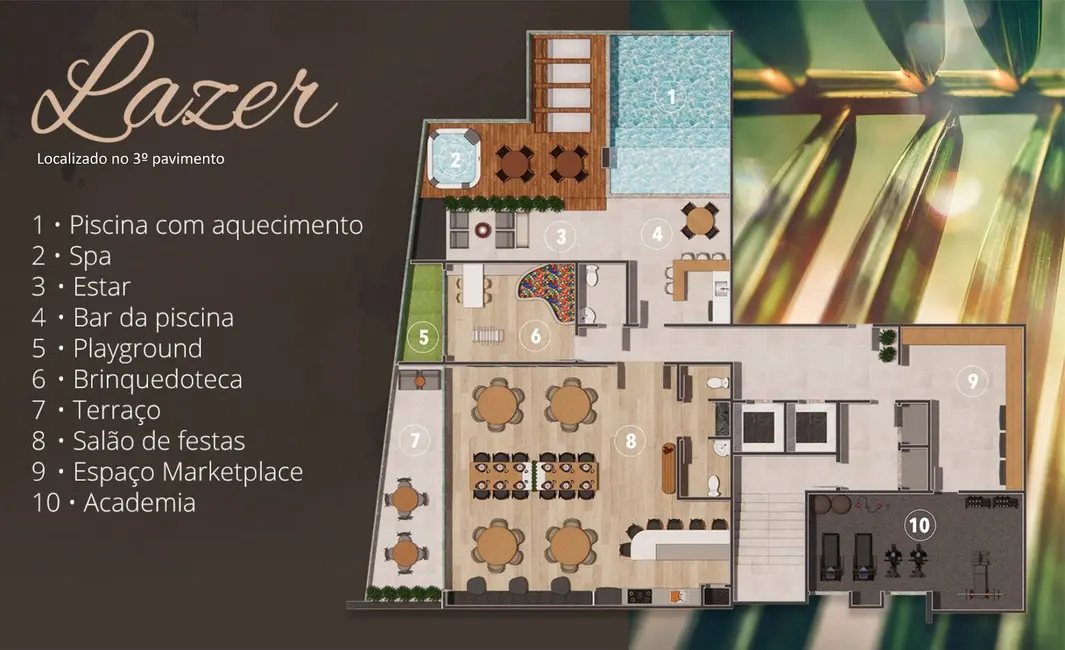 Foto 3 de Apartamento com 3 quartos à venda, 114m2 em Gravatá, Navegantes - SC