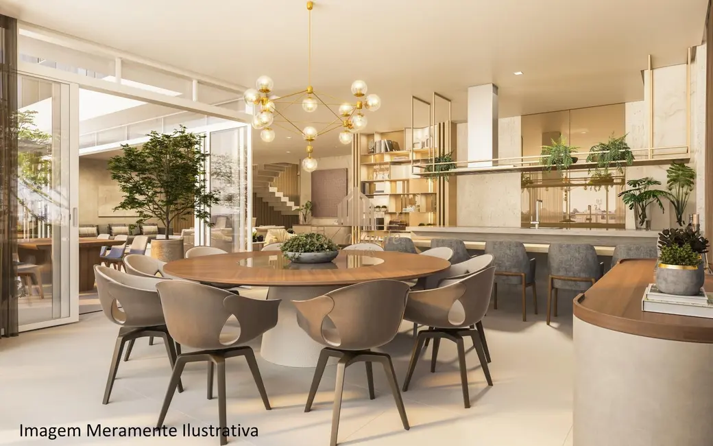 Foto 4 de Cobertura com 4 quartos à venda, 386m2 em Cabral, Curitiba - PR