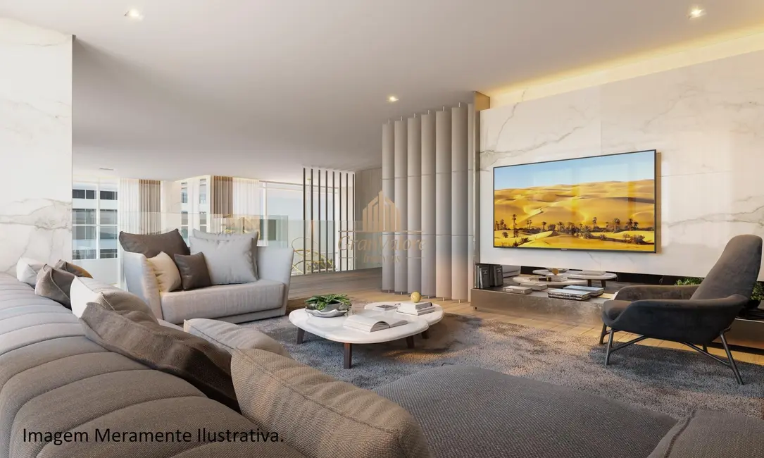 Foto 4 de Apartamento com 3 quartos à venda, 364m2 em Cabral, Curitiba - PR