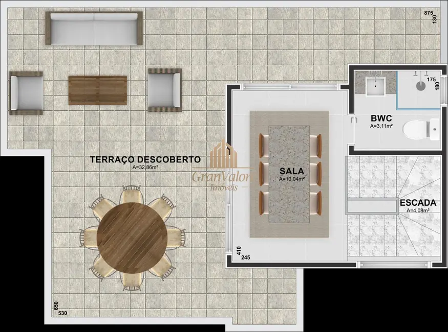 Foto 6 de Sobrado com 4 quartos à venda, 141m2 em Uberaba, Curitiba - PR