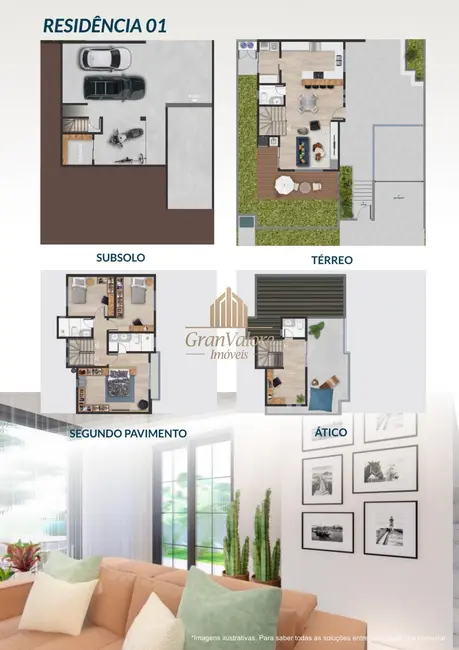Casa com 3 quartos à venda, 211m2 em Guabirotuba, Curitiba - PR - imagem 7 Foto 7 de Casa com 3 quartos à venda, 211m2 em Guabirotuba, Curitiba - PR