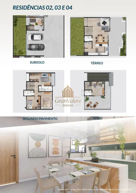 Casa com 3 quartos à venda, 211m2 em Guabirotuba, Curitiba - PR - imagem 8 Foto 8 de Casa com 3 quartos à venda, 211m2 em Guabirotuba, Curitiba - PR