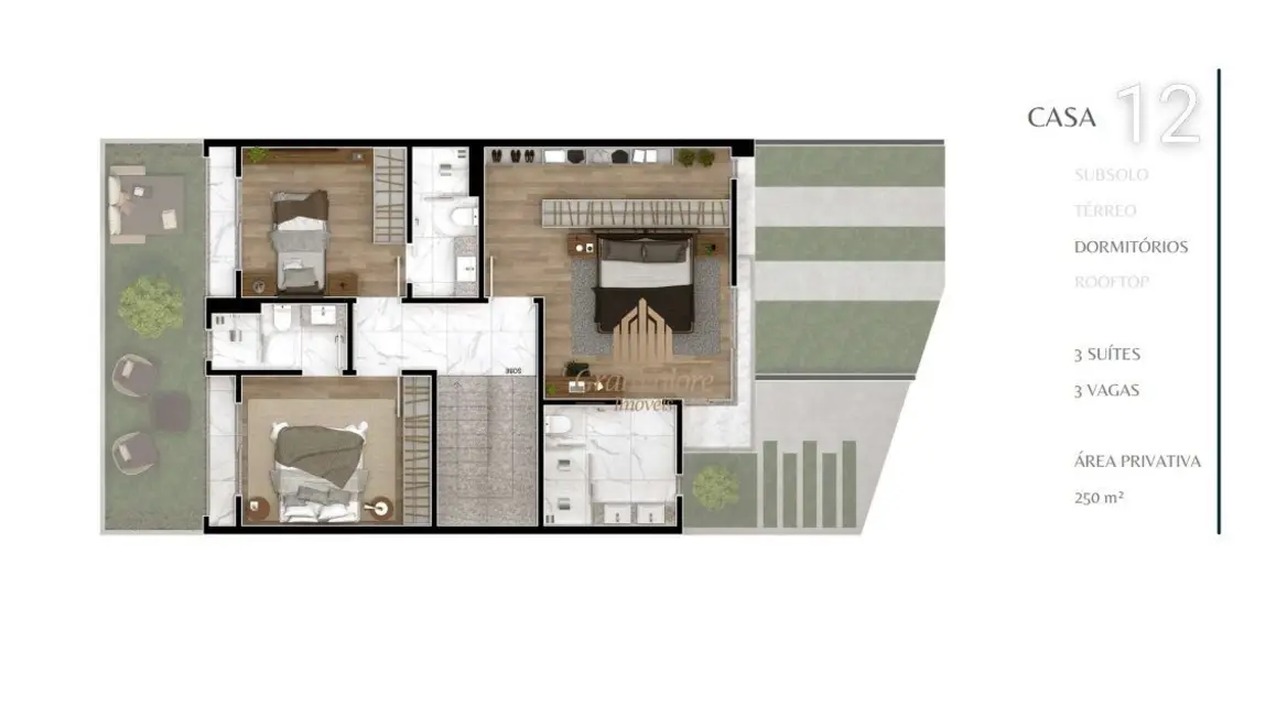 Casa com 3 quartos à venda, 132m2 em Uberaba, Curitiba - PR - imagem 7 Foto 7 de Casa com 3 quartos à venda, 132m2 em Uberaba, Curitiba - PR