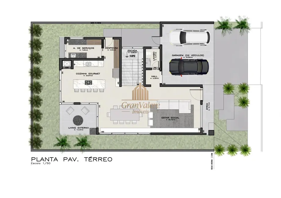 Foto 7 de Casa com 4 quartos à venda, 290m2 em São Braz, Curitiba - PR