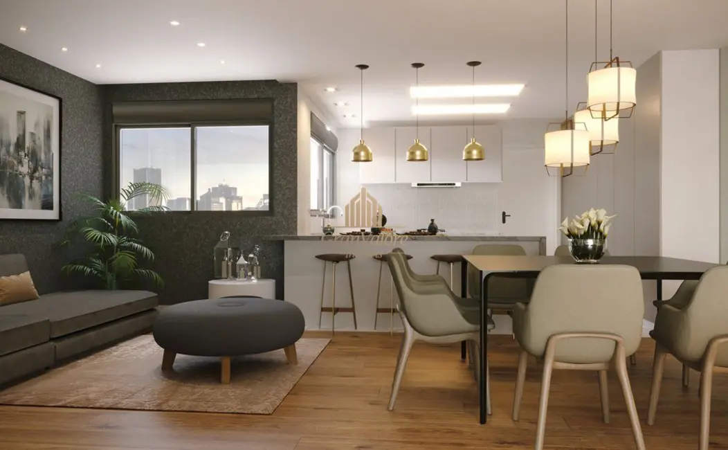 Foto 4 de Apartamento com 3 quartos à venda, 151m2 em Mercês, Curitiba - PR