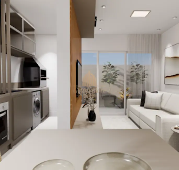 Foto 4 de Apartamento com 1 quarto à venda, 39m2 em Santa Cândida, Curitiba - PR