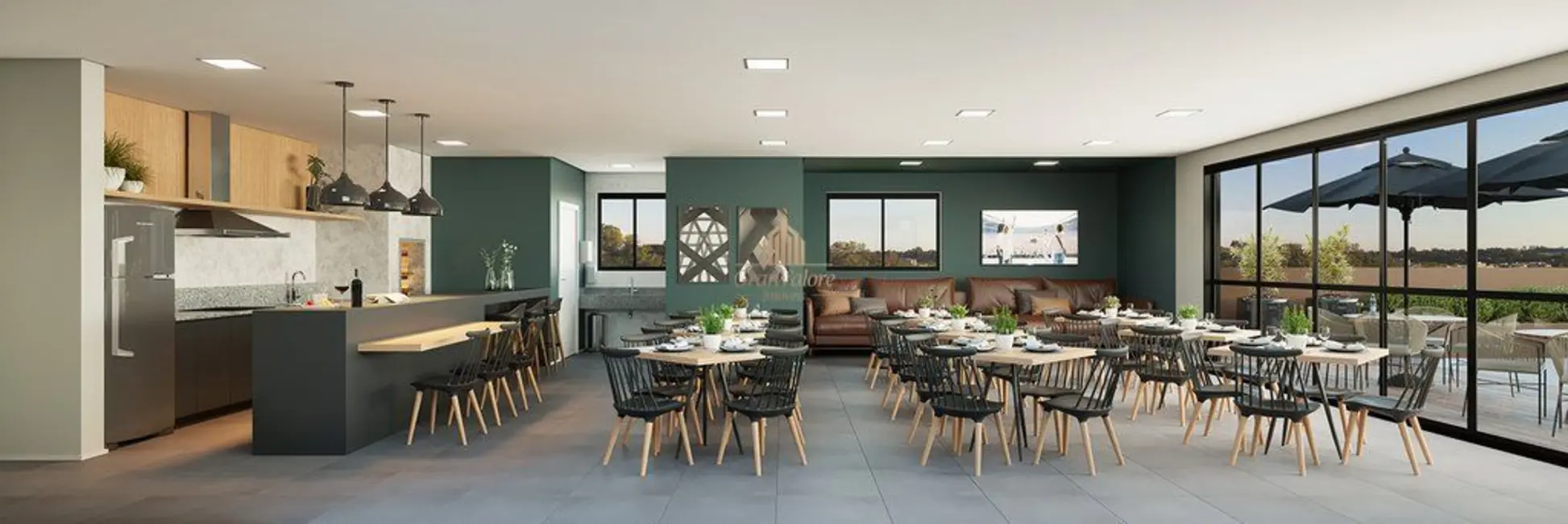 Foto 6 de Apartamento com 3 quartos à venda, 74m2 em Tingui, Curitiba - PR