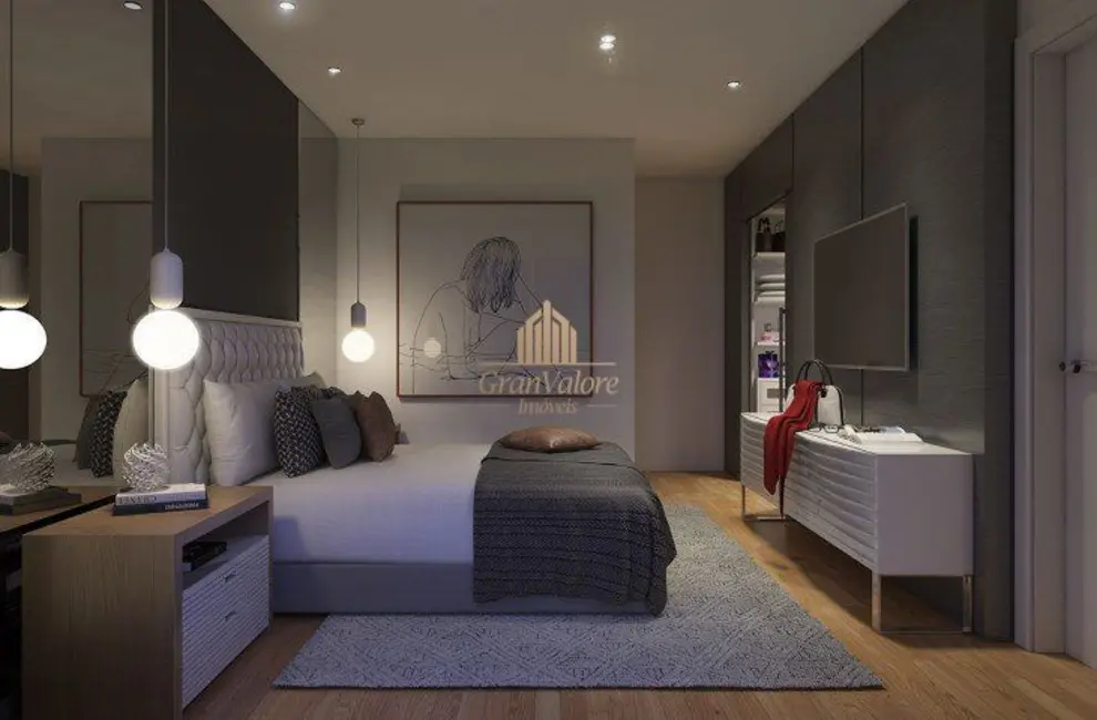 Foto 5 de Apartamento com 3 quartos à venda, 96m2 em Centro, Curitiba - PR