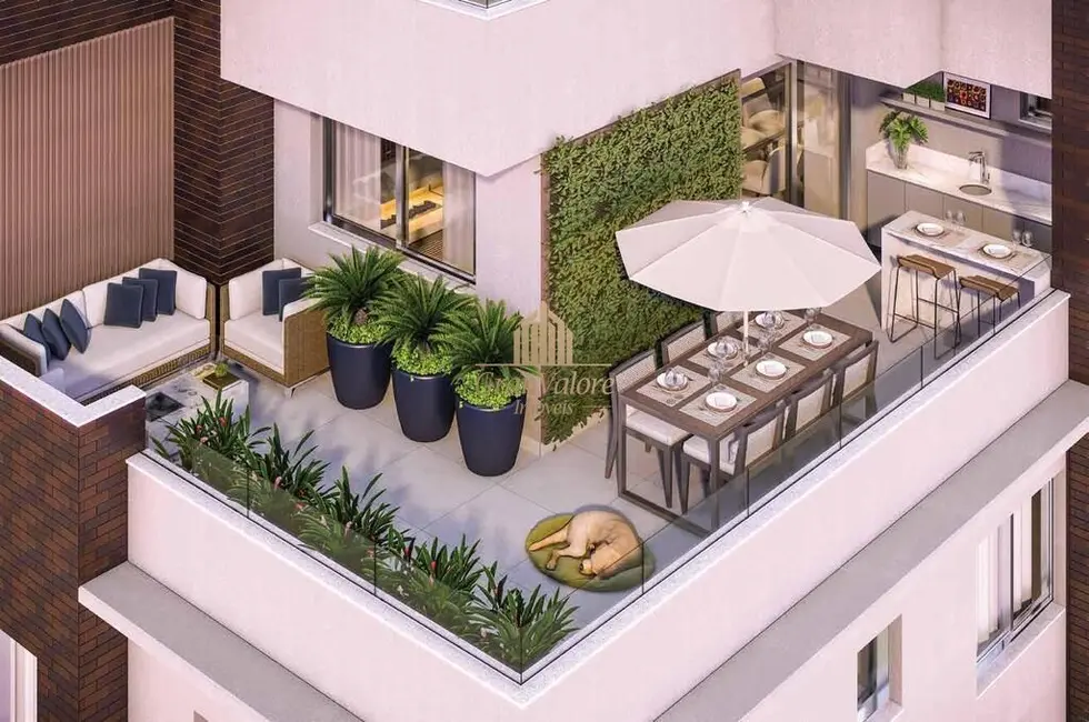 Foto 8 de Apartamento com 3 quartos à venda, 91m2 em Rebouças, Curitiba - PR