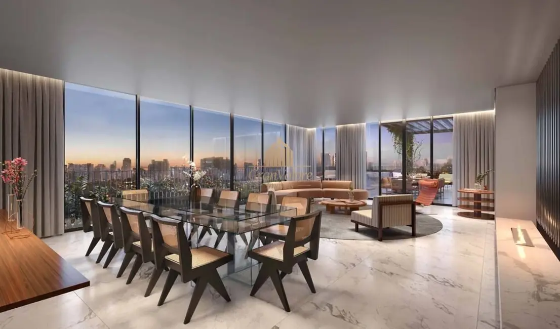 Foto 7 de Apartamento com 3 quartos à venda, 212m2 em Cabral, Curitiba - PR