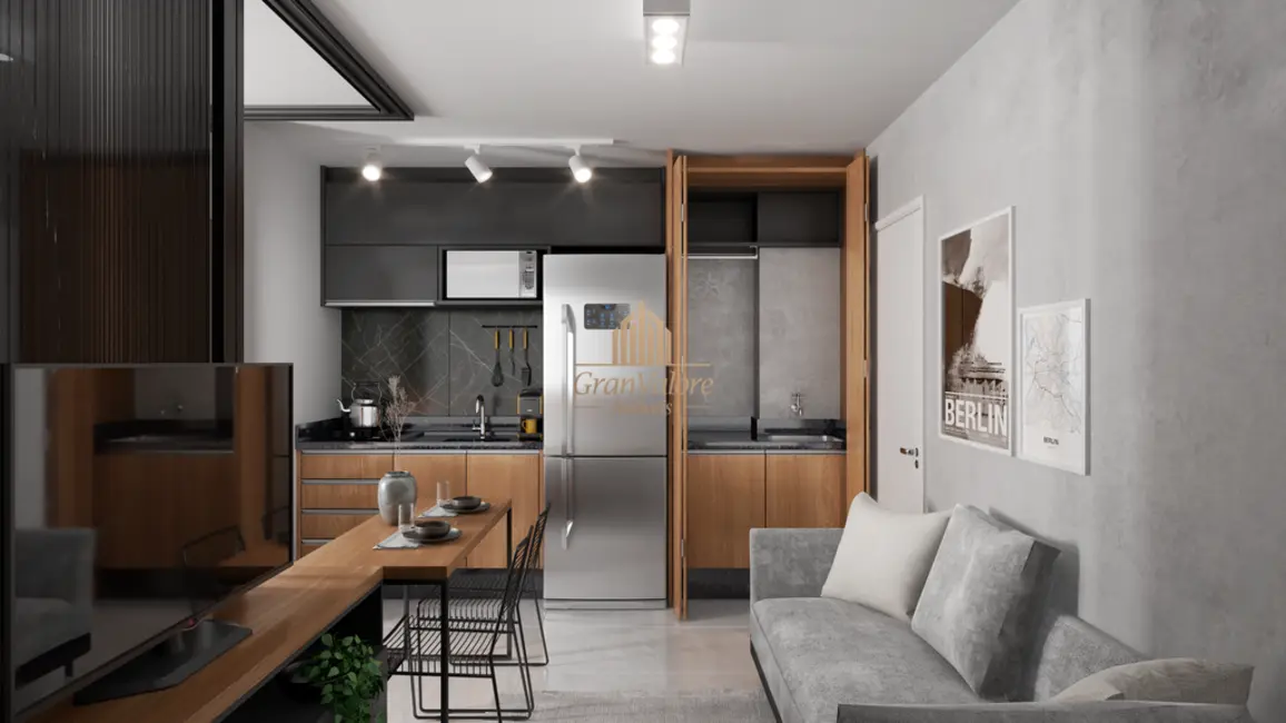 Foto 5 de Apartamento com 1 quarto à venda, 36m2 em Água Verde, Curitiba - PR