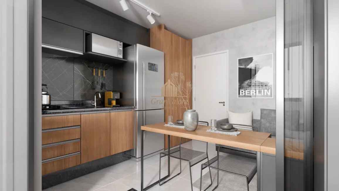 Foto 6 de Apartamento com 1 quarto à venda, 36m2 em Água Verde, Curitiba - PR