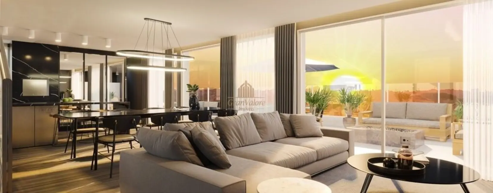 Foto 2 de Apartamento com 3 quartos à venda, 130m2 em Batel, Curitiba - PR