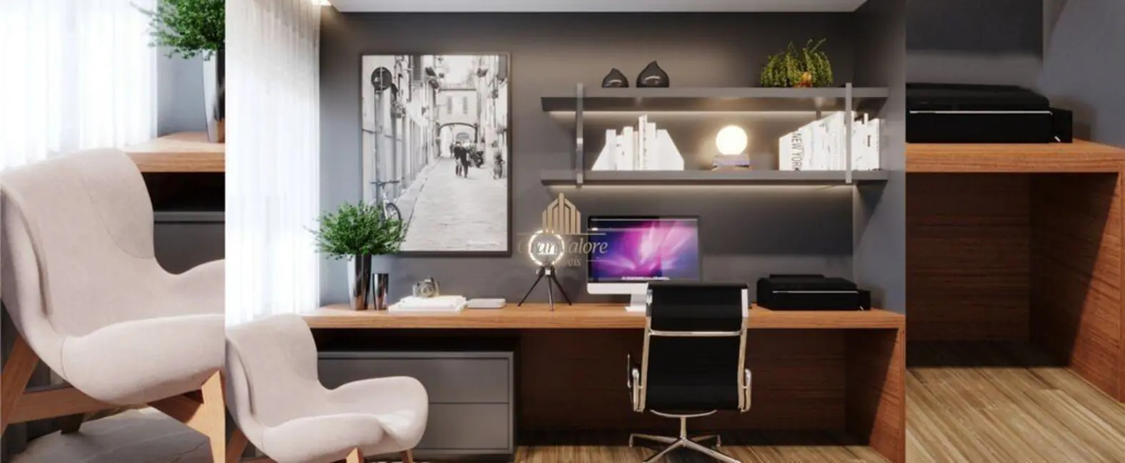 Apartamento com 3 quartos à venda, 128m2 em Batel, Curitiba - PR - imagem 4 Foto 4 de Apartamento com 3 quartos à venda, 128m2 em Batel, Curitiba - PR