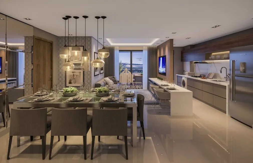 Foto 3 de Apartamento com 3 quartos à venda, 94m2 em Água Verde, Curitiba - PR