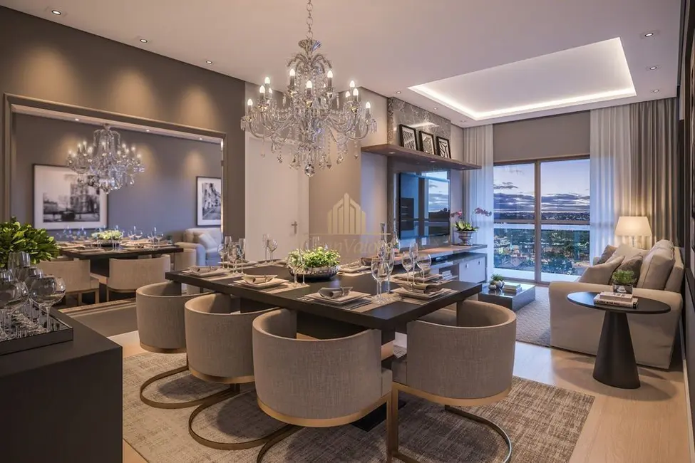 Apartamento com 3 quartos à venda, 105m2 em Juvevê, Curitiba - PR - imagem 3 Foto 3 de Apartamento com 3 quartos à venda, 105m2 em Juvevê, Curitiba - PR