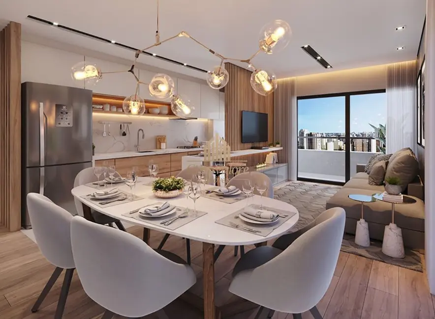 Apartamento com 4 quartos à venda, 131m2 em Cabral, Curitiba - PR - imagem 6 Foto 6 de Apartamento com 4 quartos à venda, 131m2 em Cabral, Curitiba - PR