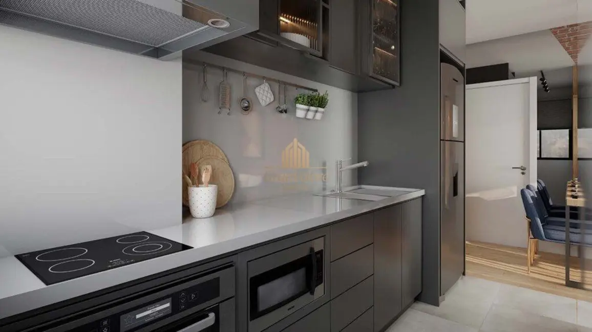 Foto 4 de Apartamento com 1 quarto à venda, 30m2 em Mercês, Curitiba - PR