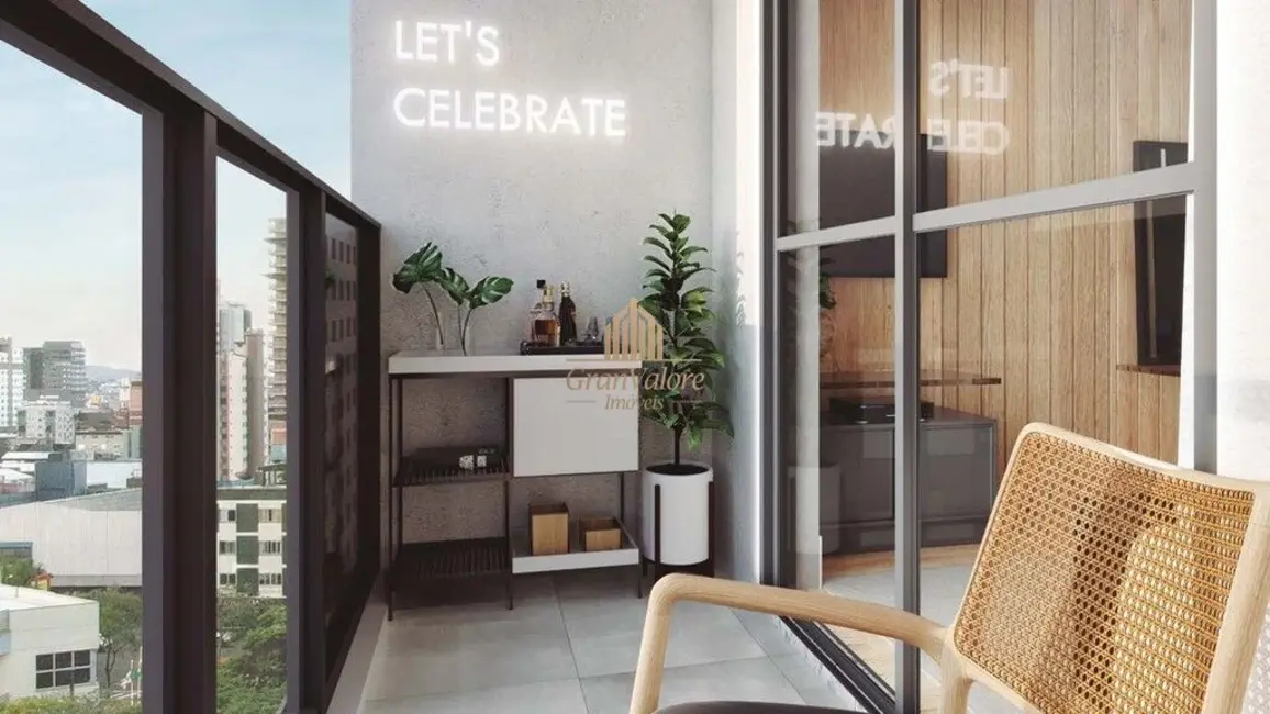 Foto 3 de Apartamento com 1 quarto à venda, 30m2 em Mercês, Curitiba - PR