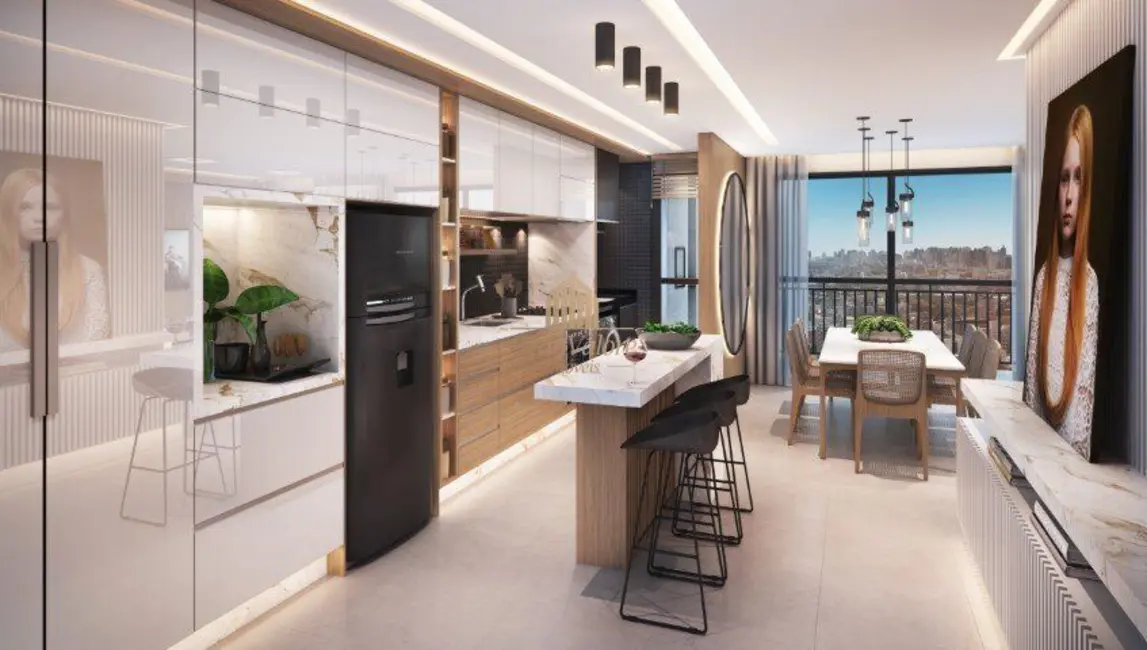 Apartamento com 1 quarto à venda, 61m2 em Cristo Rei, Curitiba - PR - imagem 9 Foto 9 de Apartamento com 1 quarto à venda, 61m2 em Cristo Rei, Curitiba - PR