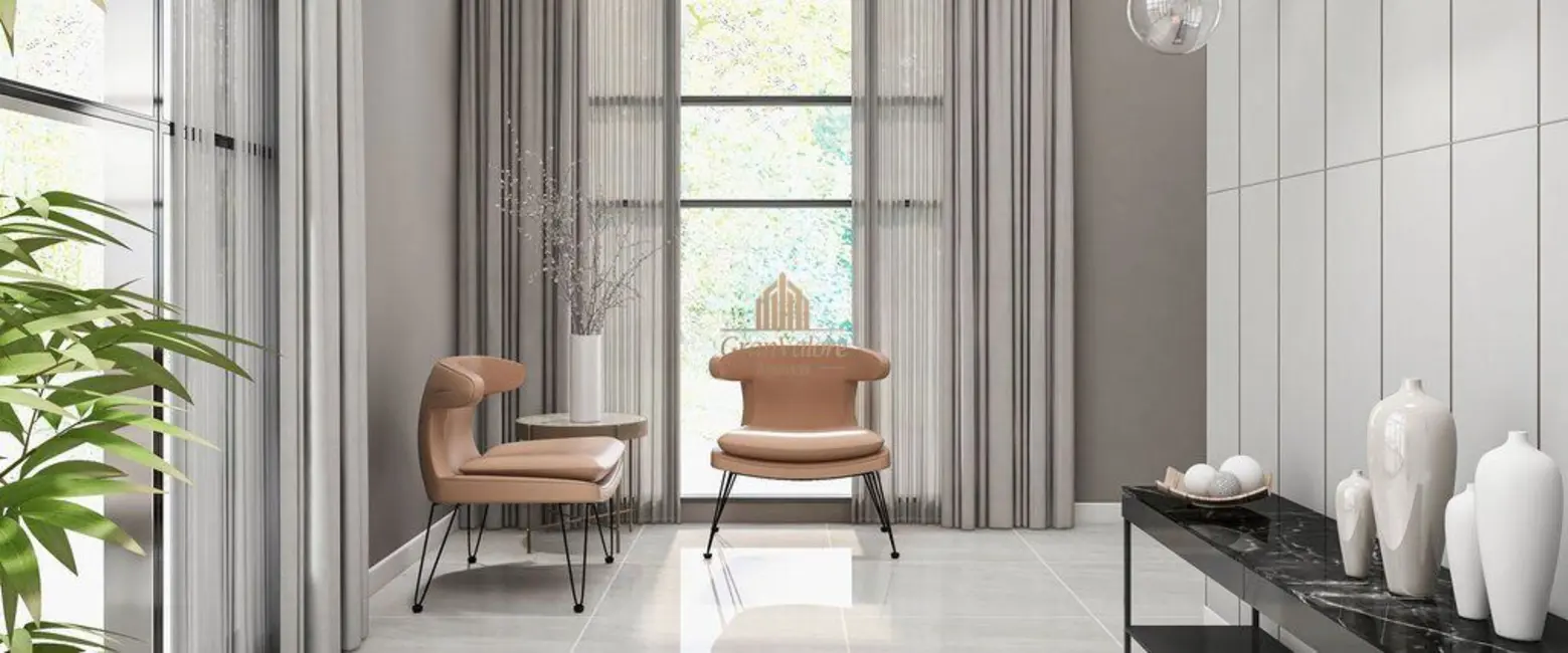 Foto 3 de Apartamento com 1 quarto à venda, 46m2 em Mercês, Curitiba - PR