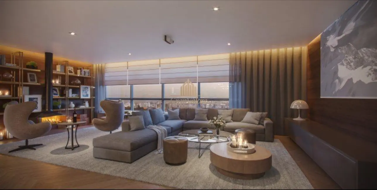 Foto 8 de Apartamento com 3 quartos à venda, 476m2 em Cabral, Curitiba - PR