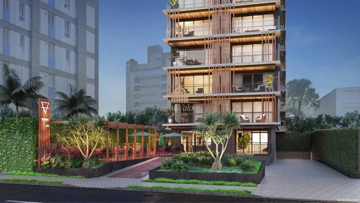 Foto 3 de Apartamento com 1 quarto à venda, 48m2 em Batel, Curitiba - PR