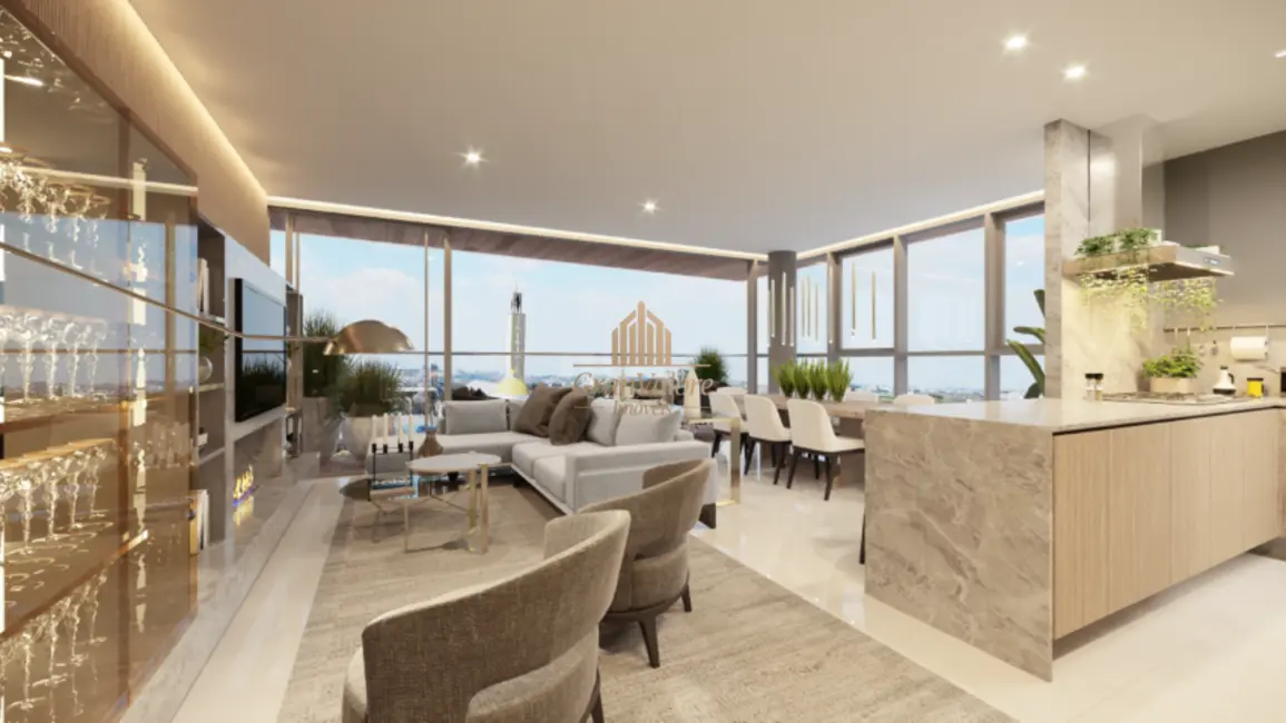 Foto 5 de Apartamento com 3 quartos à venda, 153m2 em Água Verde, Curitiba - PR