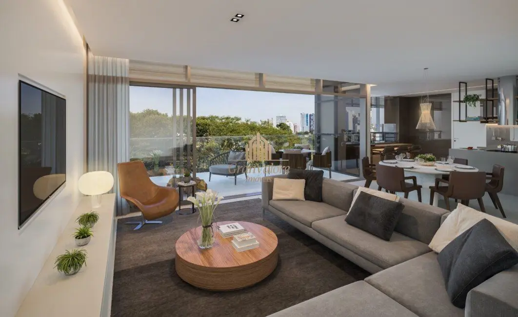 Foto 7 de Apartamento com 3 quartos à venda, 190m2 em Cabral, Curitiba - PR