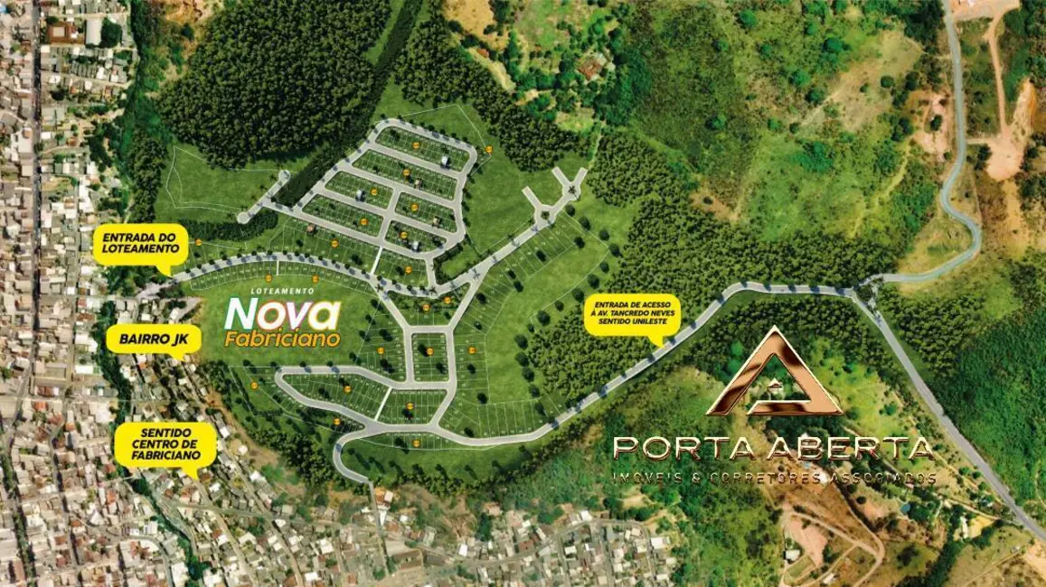 Foto 2 de Terreno / Lote à venda, 300m2 em Melo Viana, Coronel Fabriciano - MG