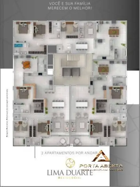 Apartamento com 3 quartos à venda, 144m2 em Timirim, Timoteo - MG - imagem 6 Foto 6 de Apartamento com 3 quartos à venda, 144m2 em Timirim, Timoteo - MG