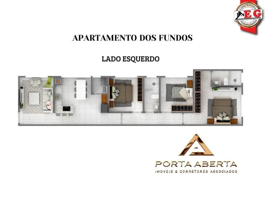 Foto 9 de Apartamento com 3 quartos à venda, 93m2 em Belvedere, Coronel Fabriciano - MG
